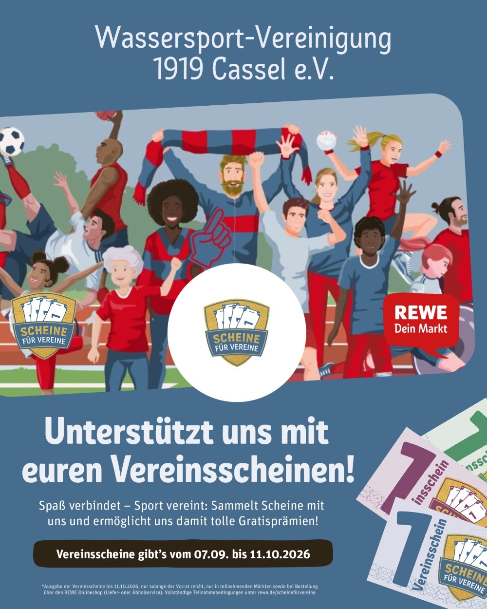 Scheine für Verein